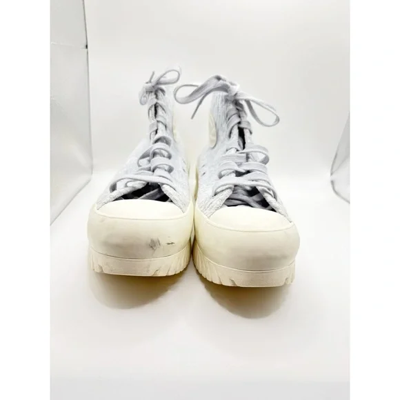 Converse Chuck, Taylor All Star Ribbed Lugged Sneakers‎ Light Blue - Picture 3 of 5